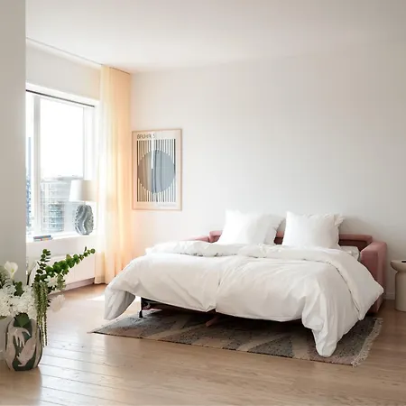 Penthouse With 2 Terraces & Harbour Views コペンハーゲン